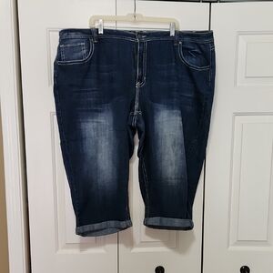 Cato Dark Blue Cropped Jeans